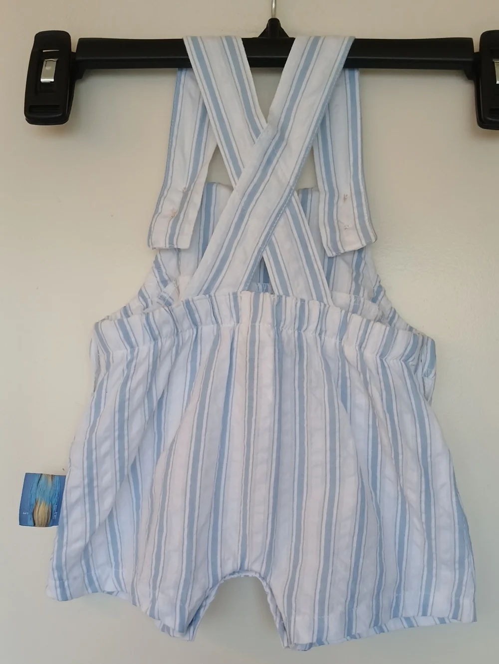 Peter Rabbit Baby Boy Striped Embroidered Bibshort Size Newborn
